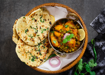 Amritsari Kulcha from Punjab